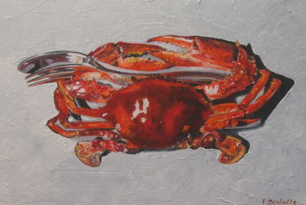 Crabe à couverts