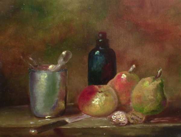 gobelet,poire,pomme