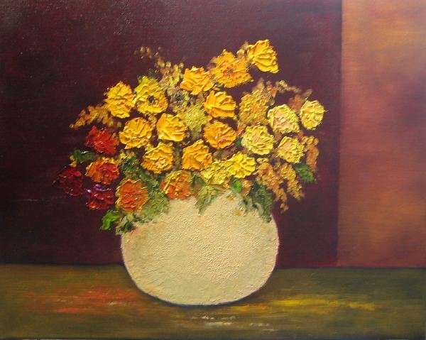 fleurs jaunes