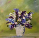 Bouquet bleu