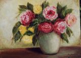 roses rouges et blanches