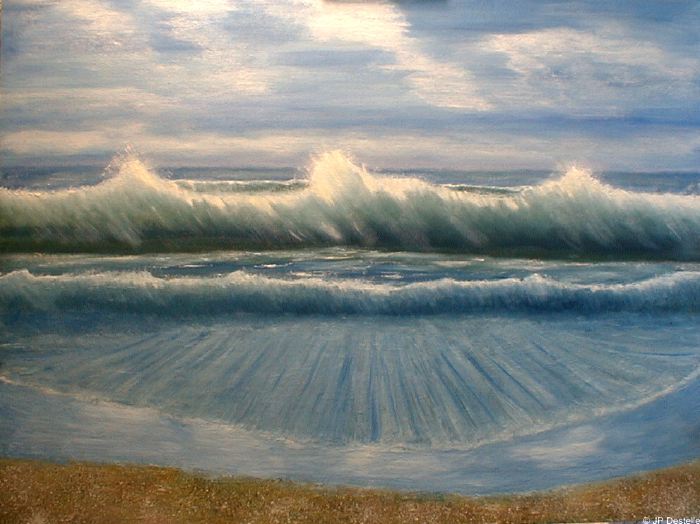 vagues au printemps