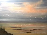 Envol de mouettes